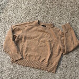 Banana Republic Women's Tan Crewneck Sweater
